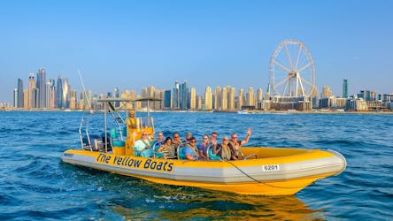 99-ти премиум лодке в Дубай Марина, Пальма Джумейра, Атлантис и Бурдж аль Араб